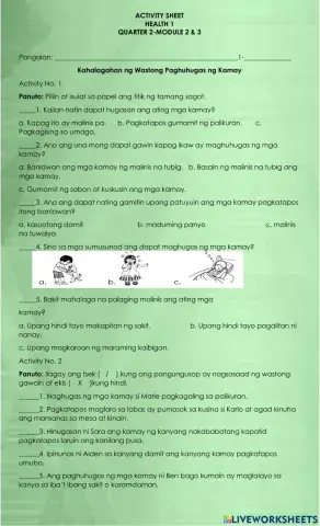 Kahalagahan ng Wastong Paghuhugas ng Kamay