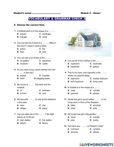 OS 1 - VOCAB - GRAMMAR CHECK 2