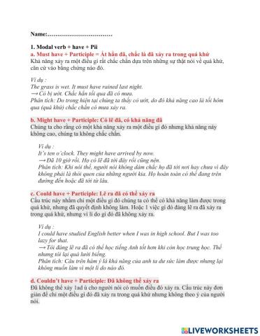 Yi4 - grammar review 1