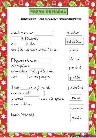 Poema de Nadal