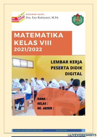 Lkpd Pola Bilangan 8