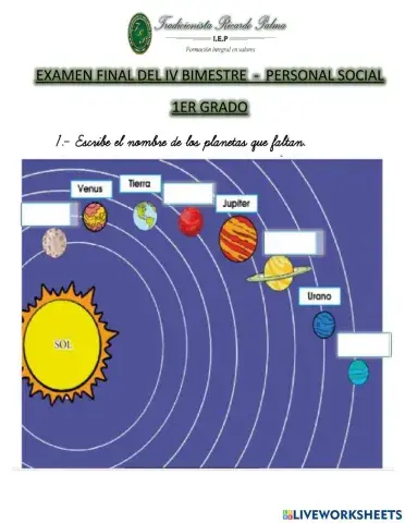 Práctica de personal social