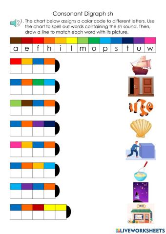 Consonant Digraph sh