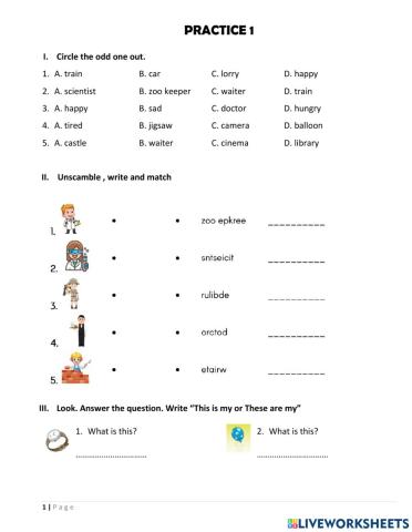 Grade 2 practice 1
