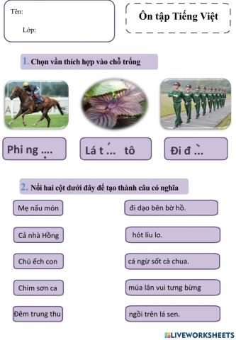 Tiếng việt-ôn tập-thứ 5-trên lớp