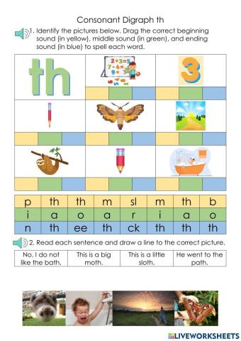 Consonant Digraph th