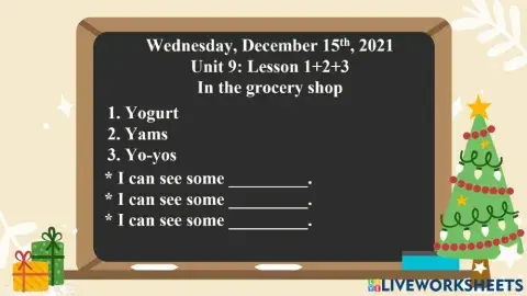 Tieng Anh 2-Unit 9-Lesson 1-In the grocery shop