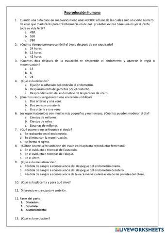 Reproducción Humana 3