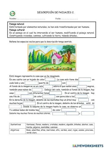 La descripción de paisajes 2