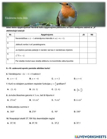 Gatavošanās eksāmenam