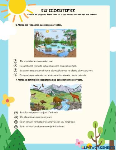 ecosistemes