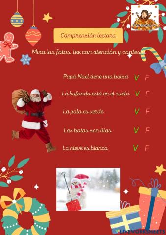 Comprensión lectora 1º primaria