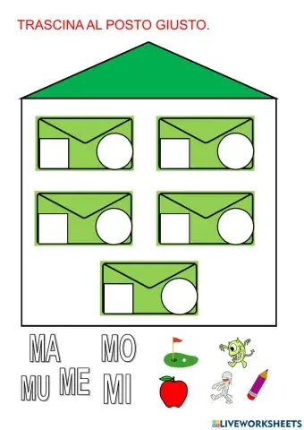 Casa fratelli MA ME MI MO MU