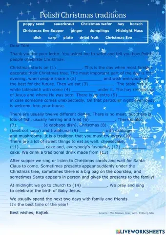 Polish Christmas traditions