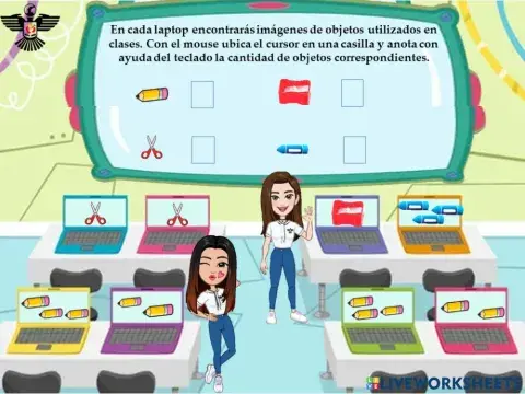 Jugando con mis maestras.