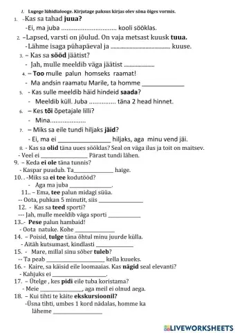 Grammatika. Tegusõnad, omadussõnad, määrsõnad, rektsioon