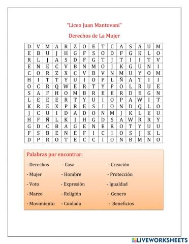 Derechos de La Mujer