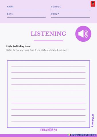 6º ud2 listening inglés