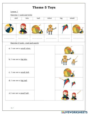 Smart start - theme 5 - lesson 1