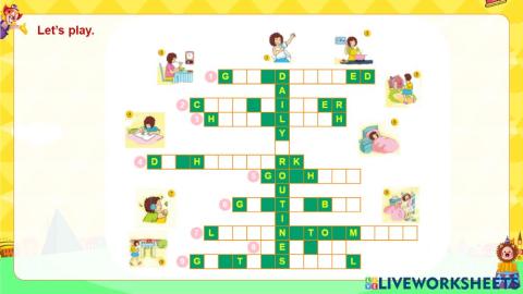 Daily routines Mr. Loc