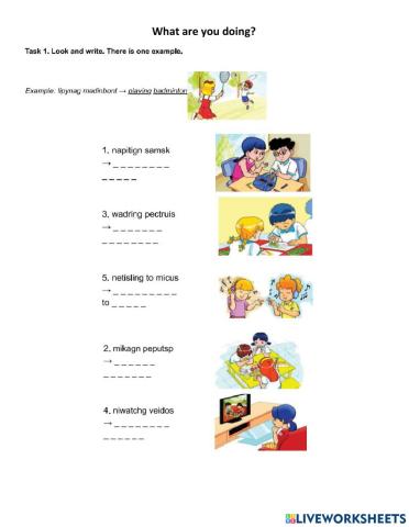 Reading What are you doing