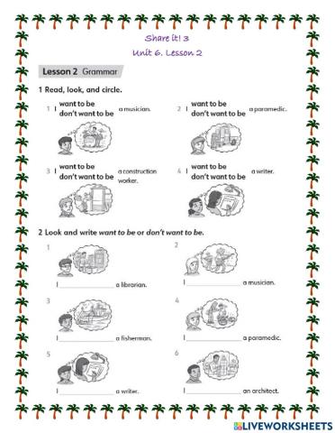 Share it 3 Unit 6 Lesson 2