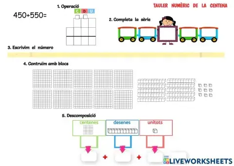 Tauler numèric de la Centena