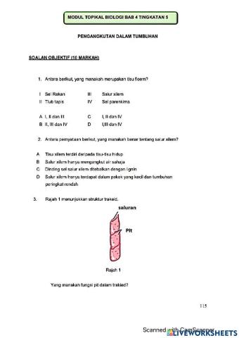 Modul Hebat Edisi 2021 Biologi Tingkatan 5 Bab 4