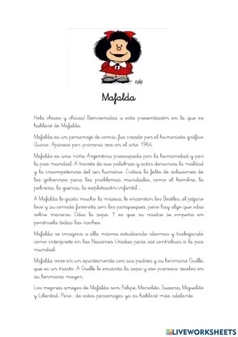 Comprensión lectora y emociones