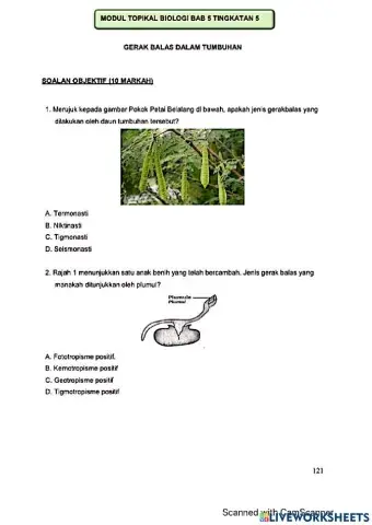 Modul Hebat Edisi 2021 Biologi Tingkatan 5 Bab 5