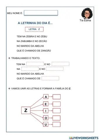 Letra z