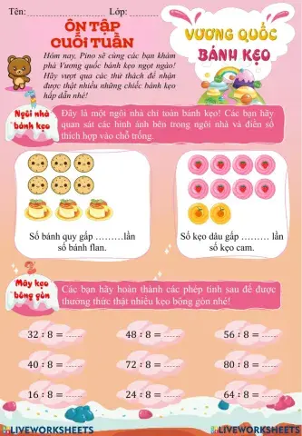 Ôn tập cuối tuần