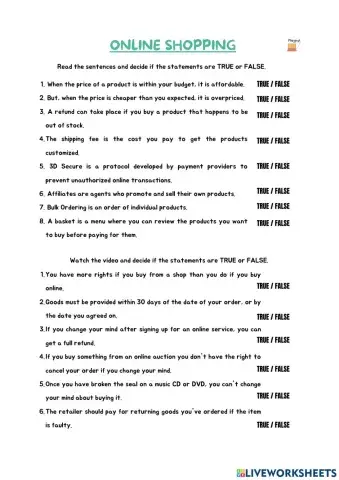 Online transaction 1