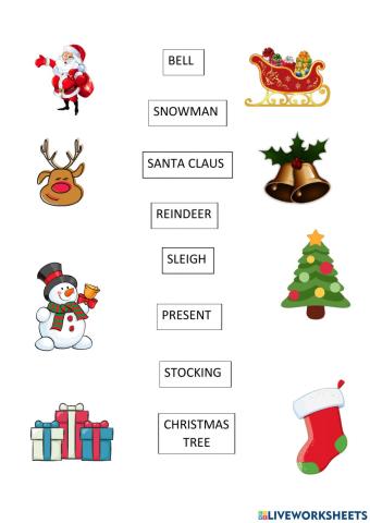 Christmas vocabulary