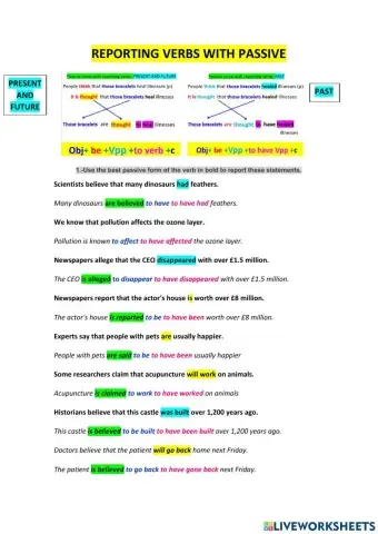 Reporting with passive