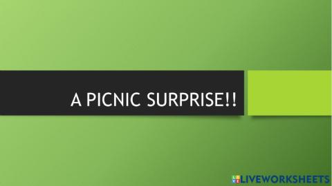 A picnic surprise
