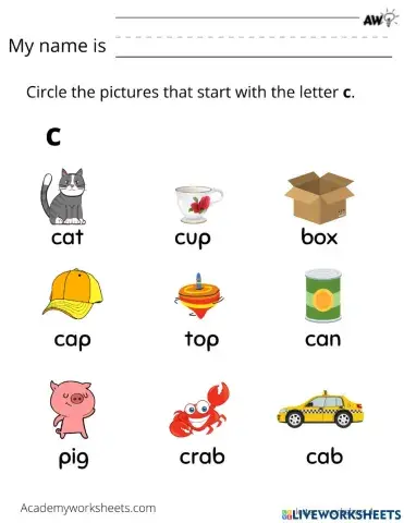Phonic C- Preschool