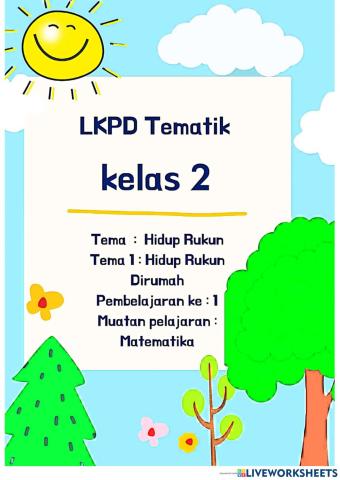 Bilangan cacah ratusan (kelas 2 tema 1)