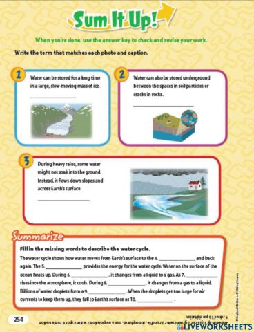 Water cycle