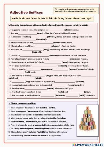 Adjective-suffixes-grammar-drills-grammar-guides-tests-133688