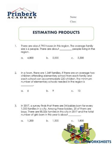 5.6.Estimating product