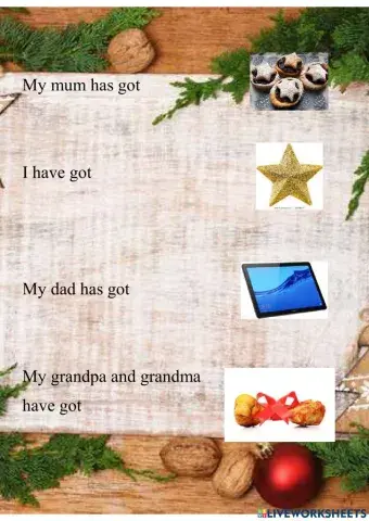 Possessives to make from given sentences