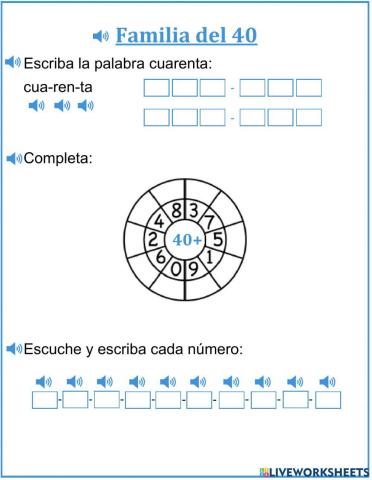 Familia del 40 (A)