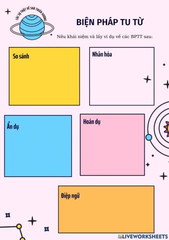 Phiếu biện pháp tu từ