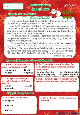 Phiếu tiếng việt tuần 15