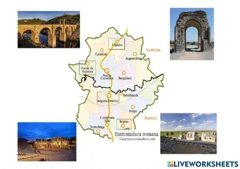 Monumentos romanos extremadura