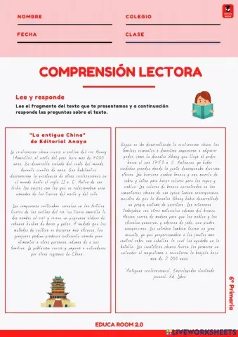 6º ud2 COMPRESIÓN LECTURA LENGUA