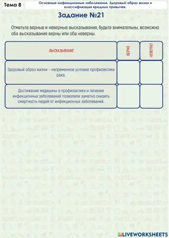 Задание ОБЖ 8.21