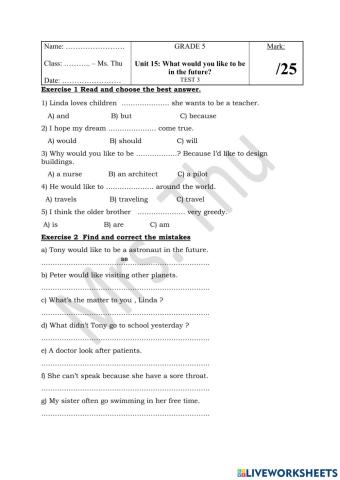 English 5 unit 15 test 3