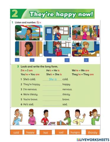 Family & Friends 2 Unit 2